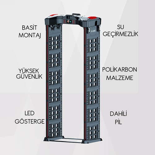 PG-555 Plus - Portatif Metal Kapı Dedektörü