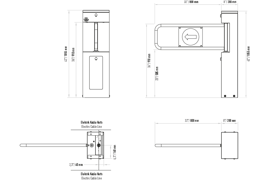 SG 312 Swinggate VIP Turnike Sistemi